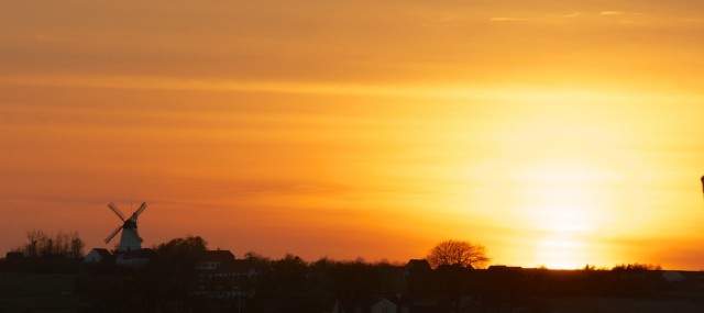 Perfekter Sonnenuntergang nach einem perfekten Segeltag.